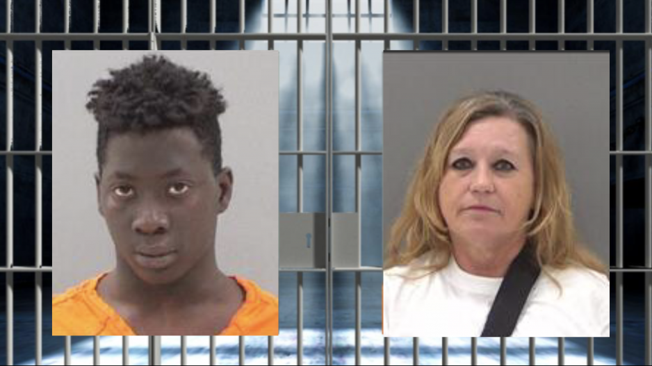 Keelan Jones (L) Debbie Adkins (R) Keelan Jones (L) Debbie Adkins (R)