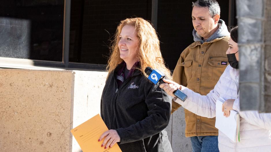 enny Cudd, a flower shop owner and former Midland mayoral candidate, and Eliel Rosa leave the federal courthouse in Midland, Texas. enny Cudd, a flower shop owner and former Midland mayoral candidate, and Eliel Rosa leave the federal courthouse in Midland, Texas.