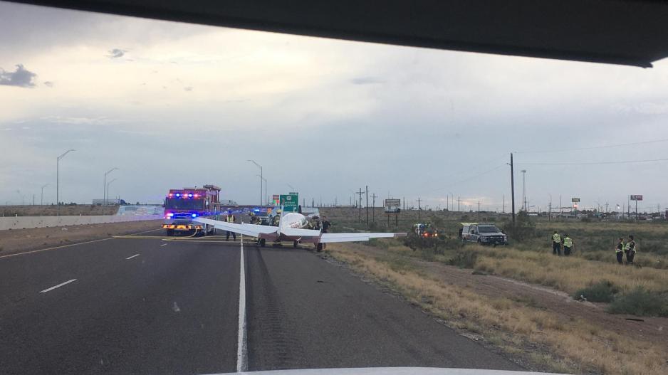 A Mooney M20K 231 crash landed on I-20 near Pecos on July 27, 2022 A Mooney M20K 231 crash landed on I-20 near Pecos on July 27, 2022