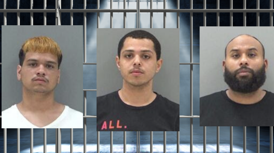 Anthony Villanueva (L) James Dixon (M) Anthony Campos (R) Anthony Villanueva (L) James Dixon (M) Anthony Campos (R)