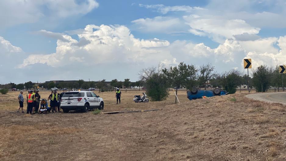 Rollover Crash US67 Near Jail (LIVE! Photo/James Bouligny) Rollover Crash US67 Near Jail (LIVE! Photo/James Bouligny)