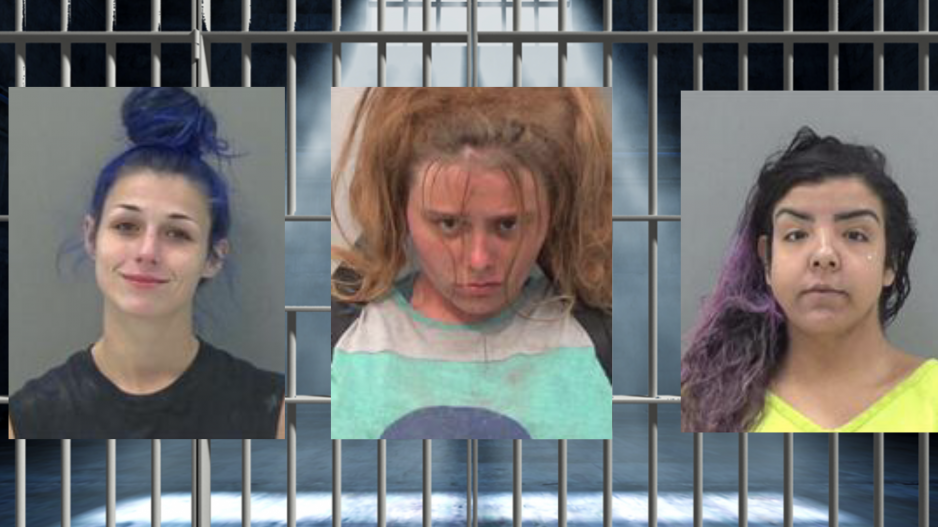 Tabitha Hutson (L) Destini Casey (M) Arriele Ramirez (R) Tabitha Hutson (L) Destini Casey (M) Arriele Ramirez (R)