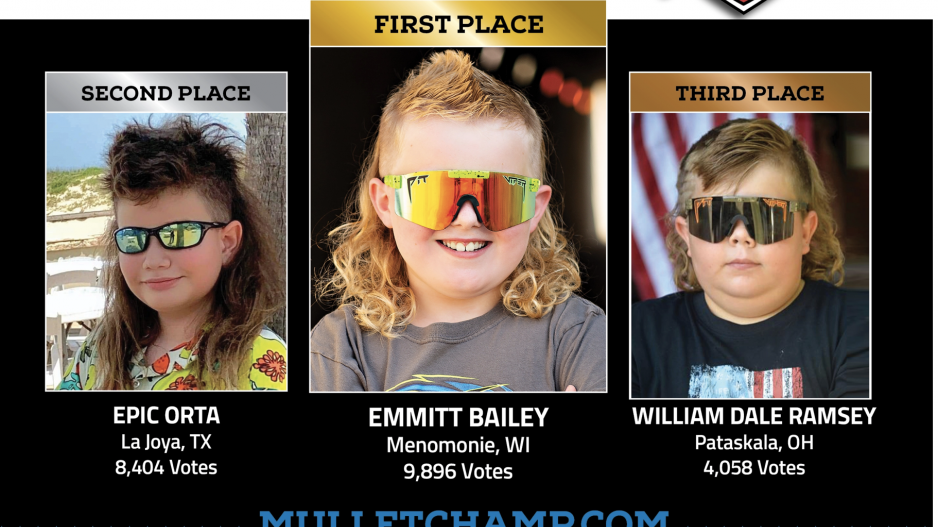 Texas Boy Earns Second Place in USA Mullet Championship