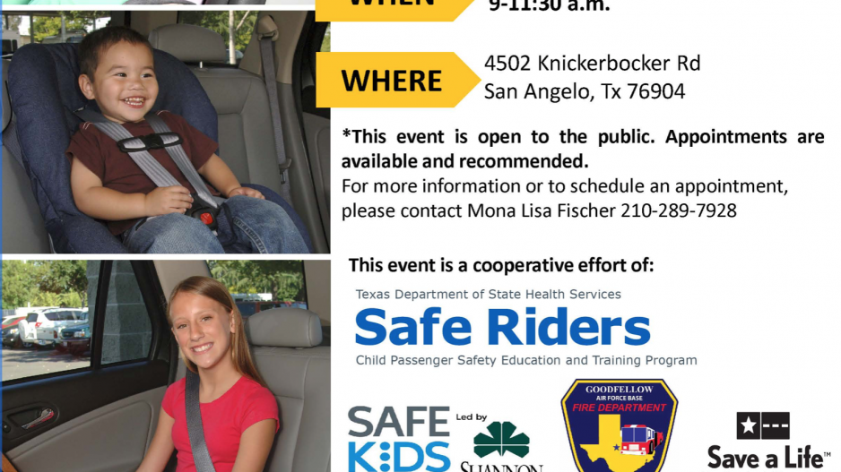 Child Safety Seat Checkup (Contributed/TxDOT) Child Safety Seat Checkup (Contributed/TxDOT)