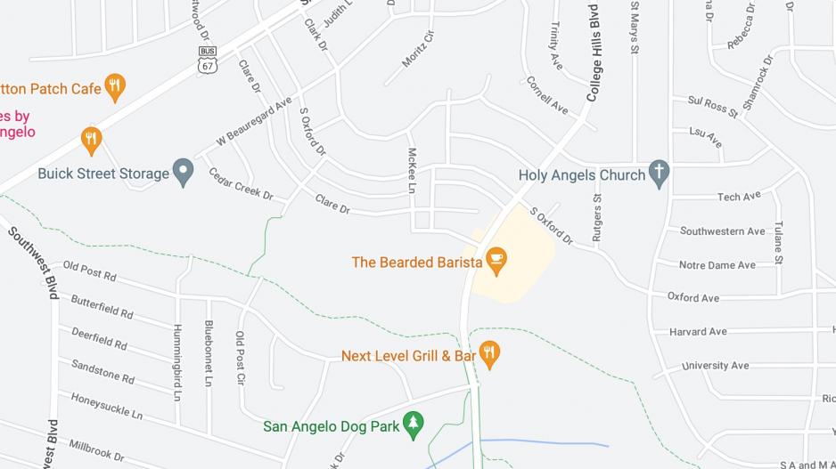 College Hills Blvd Millbrook to Patrick (Contributed/googlemaps) College Hills Blvd Millbrook to Patrick (Contributed/googlemaps)