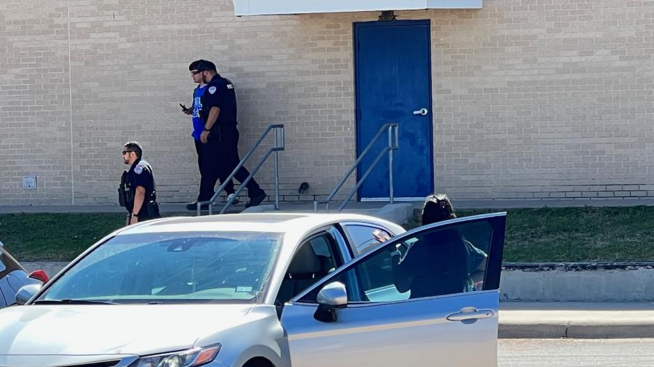 Police surround Central High School on September 30, 2022 Police surround Central High School on September 30, 2022