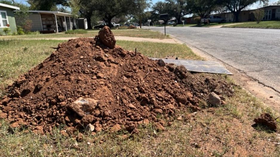 Water Meter Construction Work on A&M Ave. Sept. 2022 (LIVE! Photo/Yantis Green) Water Meter Construction Work on A&M Ave. Sept. 2022 (LIVE! Photo/Yantis Green)