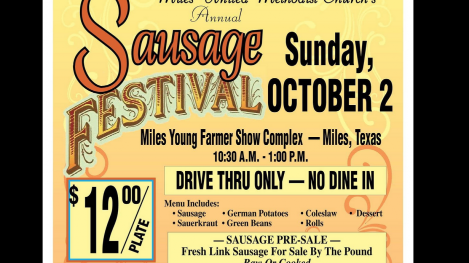 Miles Sausage Festival Featuring the Best Homemade Sizzling Sausage