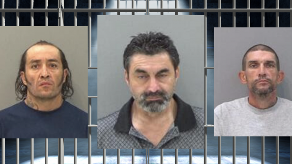 Gerardo Gonzalez (L) Steven Lancaster (M) Kenneth Flanagan (R) Gerardo Gonzalez (L) Steven Lancaster (M) Kenneth Flanagan (R)
