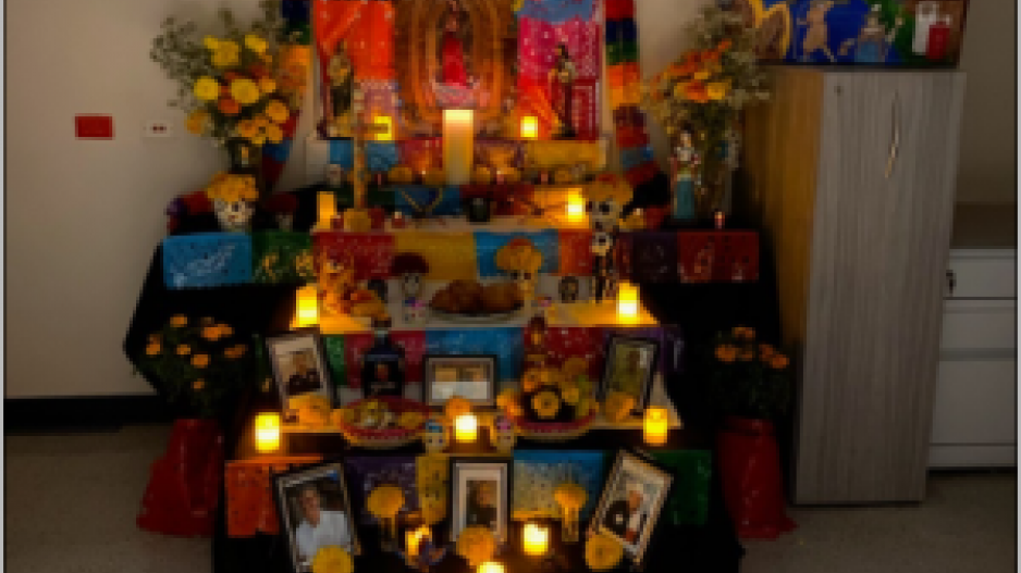 Altar in Laredo for Dia De Los Muertos (Contributed/CBP) Altar in Laredo for Dia De Los Muertos (Contributed/CBP)