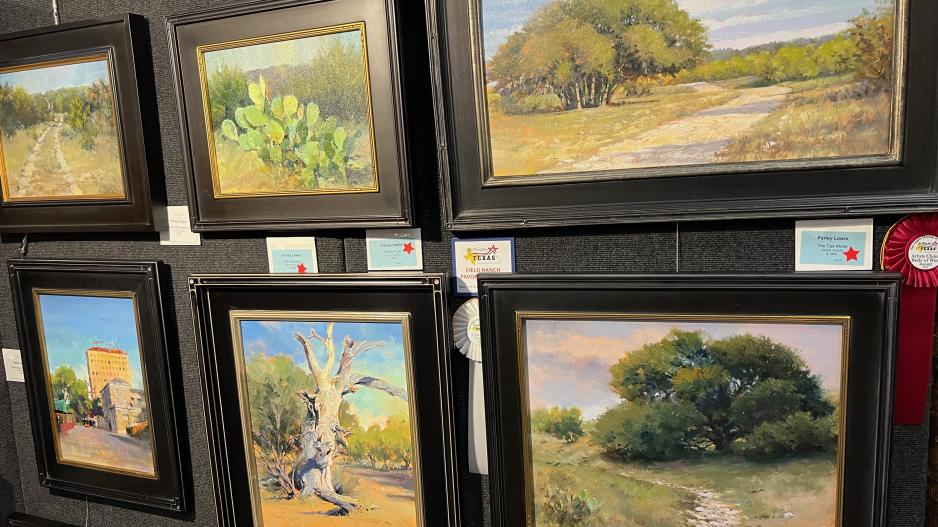 A collection of paintings by Farley Mott of Springfield, Missouri, painted during the 2022 En Plein Air Texas competition that won the "Artist Choice Award." A collection of paintings by Farley Mott of Springfield, Missouri, painted during the 2022 En Plein Air Texas competition that won the "Artist Choice Award."