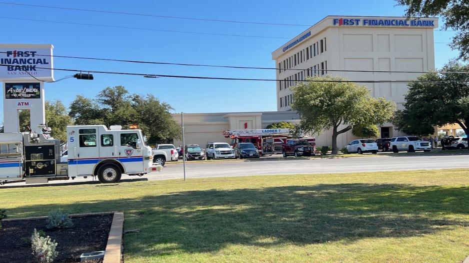Fire alarm at First Financial Bank in San Angelo Fire alarm at First Financial Bank in San Angelo