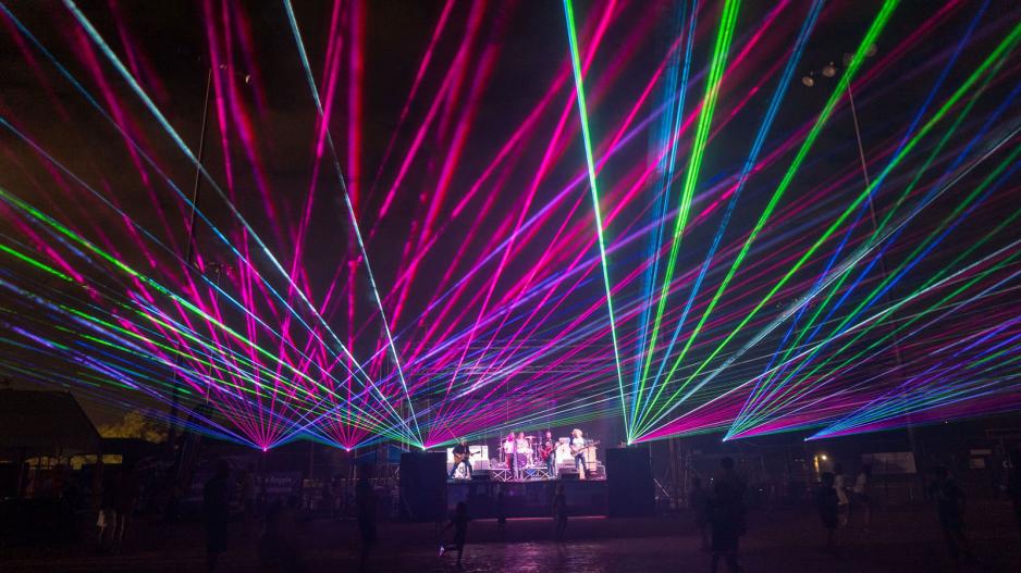 A laser light show comes to the San Angelo River Stage Oct. 29, 2022 A laser light show comes to the San Angelo River Stage Oct. 29, 2022