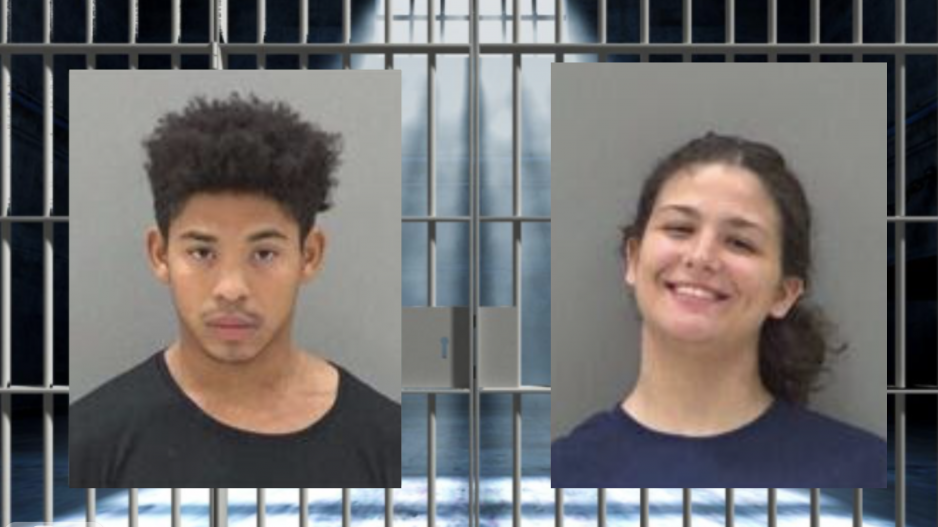 Xavier Cassel (L) Brittany Cozine (R) Xavier Cassel (L) Brittany Cozine (R)
