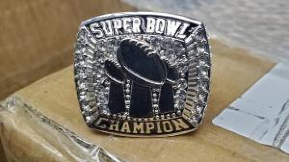 Fake Super Bowl Championship Rings (Courtesy/CBP) Fake Super Bowl Championship Rings (Courtesy/CBP)