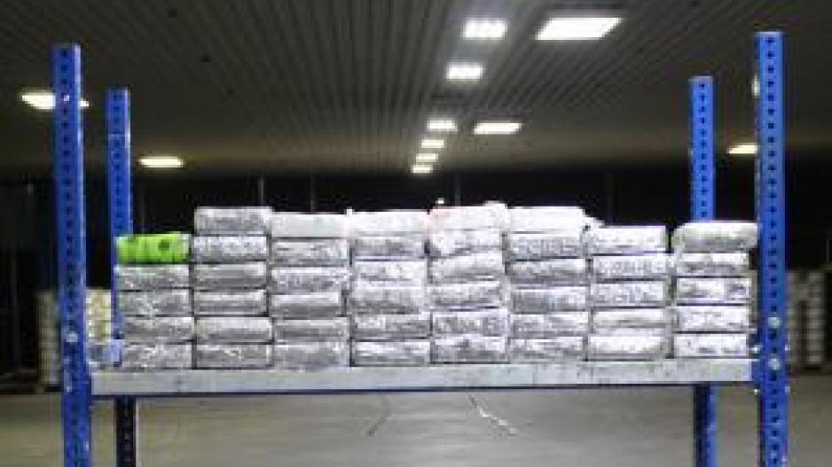 119lbs of Cocaine Seized in Laredo 11/22 (Courtesy/CBP) 119lbs of Cocaine Seized in Laredo 11/22 (Courtesy/CBP)