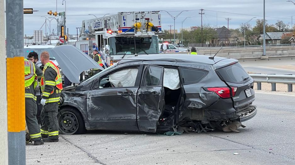 Mother and Child Injured in Wild Rollover Crash on Dec. 1, 2022 in San Angelo. Mother and Child Injured in Wild Rollover Crash on Dec. 1, 2022 in San Angelo.
