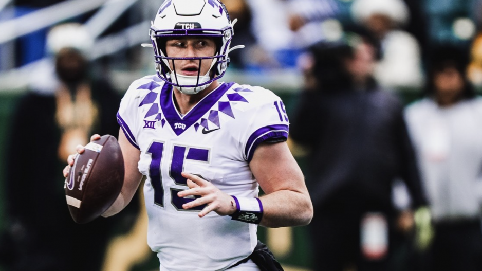 TCU Horned Frogs' Max Duggan TCU Horned Frogs' Max Duggan