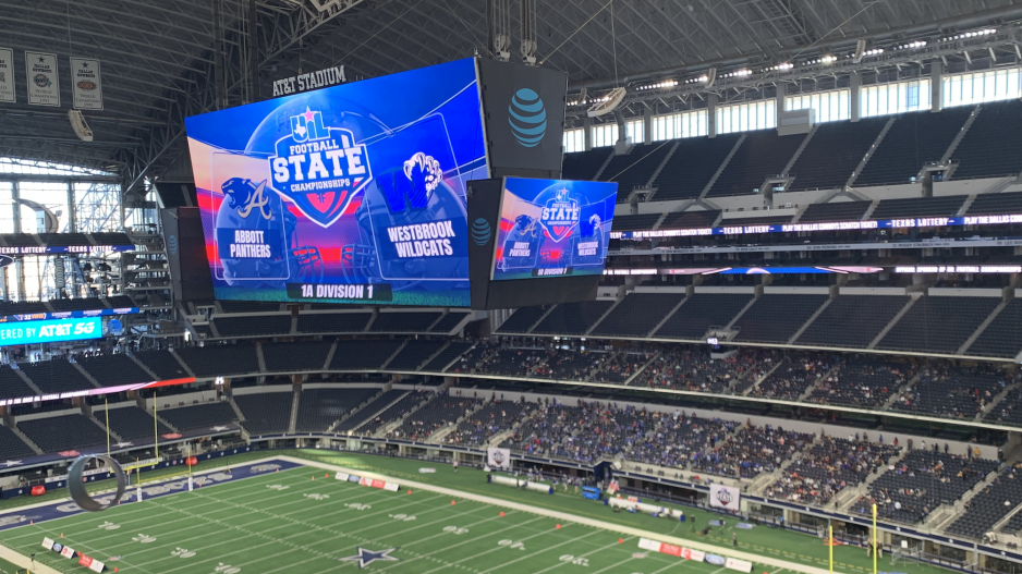 1ADiv I HS Football State Championship Abbott versus Westbrook