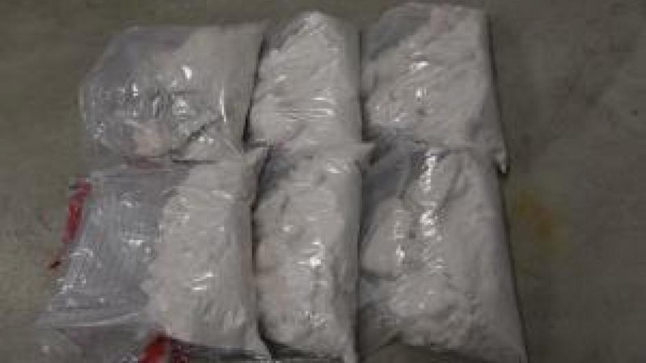 91 lbs Meth Seized in Laredo (Courtesy/CBP) 91 lbs Meth Seized in Laredo (Courtesy/CBP)