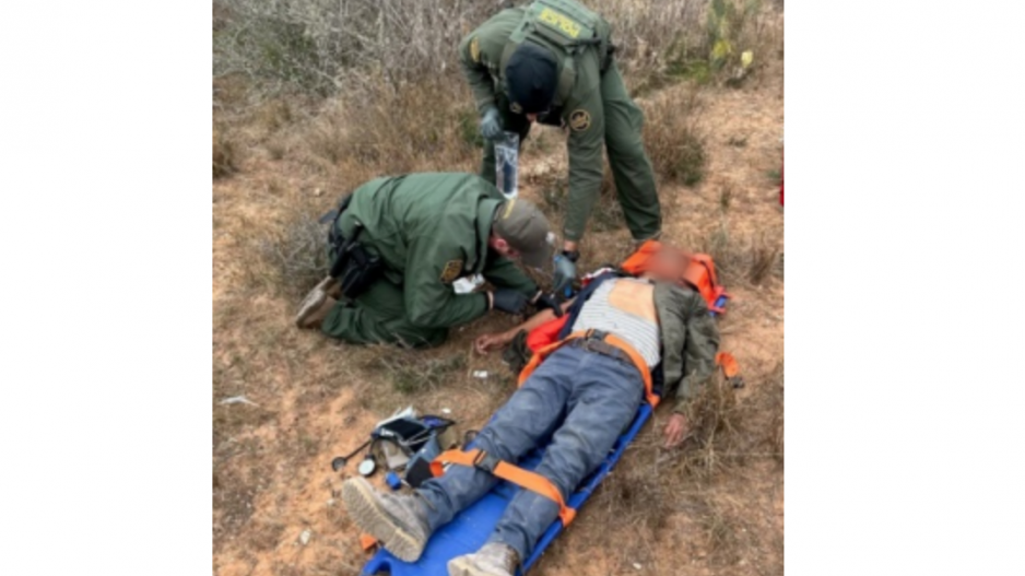 Border Agents Rescue Unconscious Migrant on South Texas Ranch