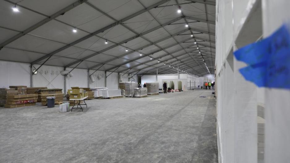 El Paso Miraculously Gets Huge New Illegal Migrant Processing Tent ...