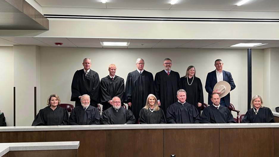 Tom Green Co. and District Judges at Sunday Swearing in Ceremony (LIVE! Photo/Yantis Green) Tom Green Co. and District Judges at Sunday Swearing in Ceremony (LIVE! Photo/Yantis Green)