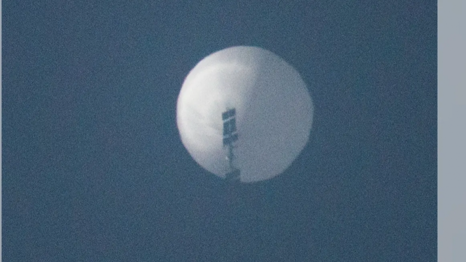 Chinese Spy Balloon in US Airspace 2/2023 (Courtesy/ Fox News) Chinese Spy Balloon in US Airspace 2/2023 (Courtesy/ Fox News)