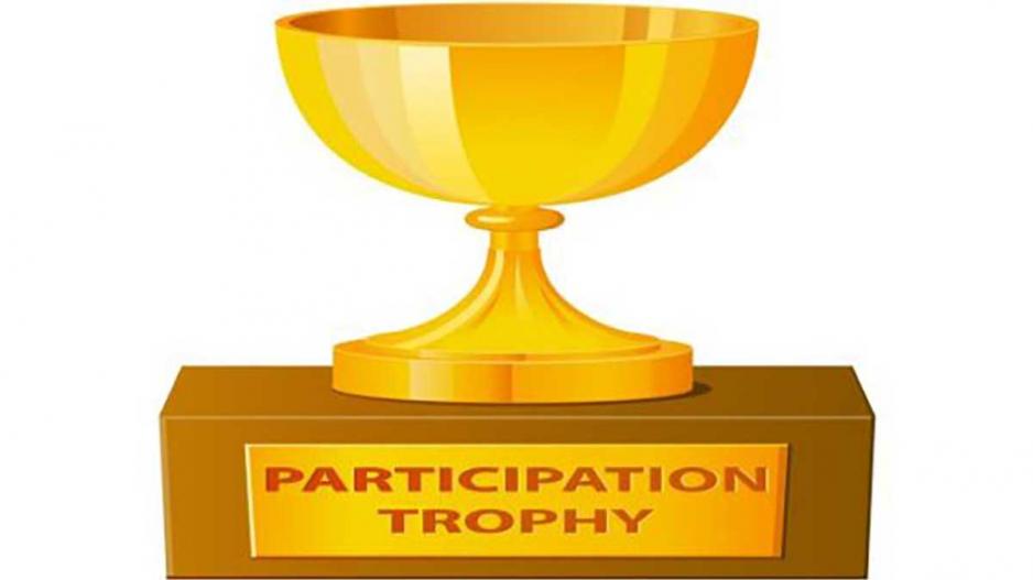 The Boomers' upbringing of the Millennial generation co-opted their education in a fuddled miasma of feelings and participation trophies. The Boomers' upbringing of the Millennial generation co-opted their education in a fuddled miasma of feelings and participation trophies.