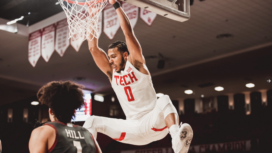 Texas Tech's Kevin Obanor Texas Tech's Kevin Obanor