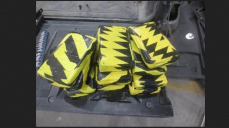 31lbs of Cocaine Seized in El Paso (Courtesy/CBP) 31lbs of Cocaine Seized in El Paso (Courtesy/CBP)