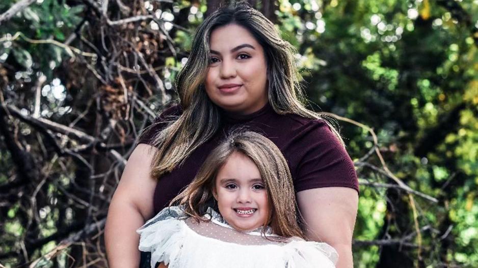 Elisa and her 7-year-old daughter Emilia. Emilia and Elisa's mother were killed when a coyote fleeing authorities crashed into the mother's truck during a high speed chase. Elisa and her 7-year-old daughter Emilia. Emilia and Elisa's mother were killed when a coyote fleeing authorities crashed into the mother's truck during a high speed chase.