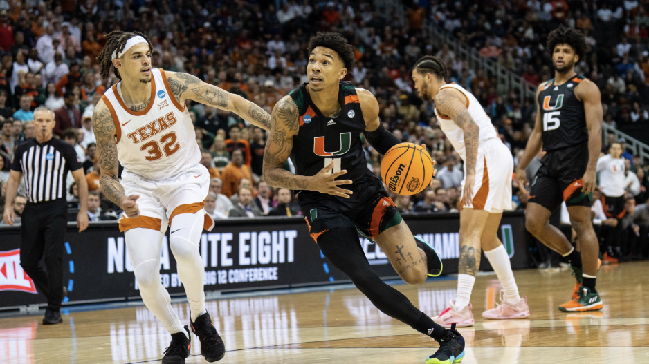 College Basketball Miami Hurricanes and Texas Longhorns College Basketball Miami Hurricanes and Texas Longhorns