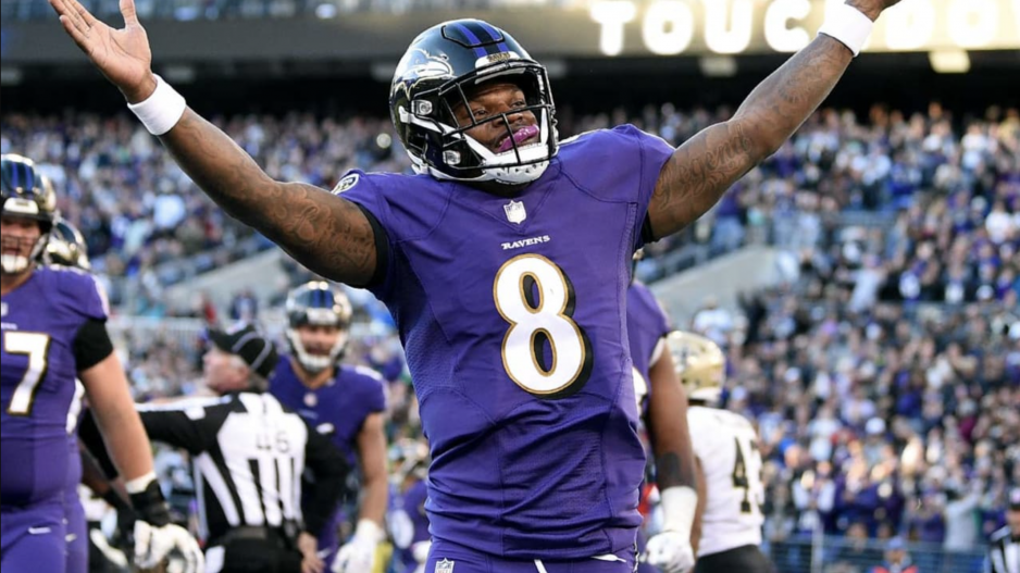 Baltimore Ravens' Lamar Jackson Baltimore Ravens' Lamar Jackson
