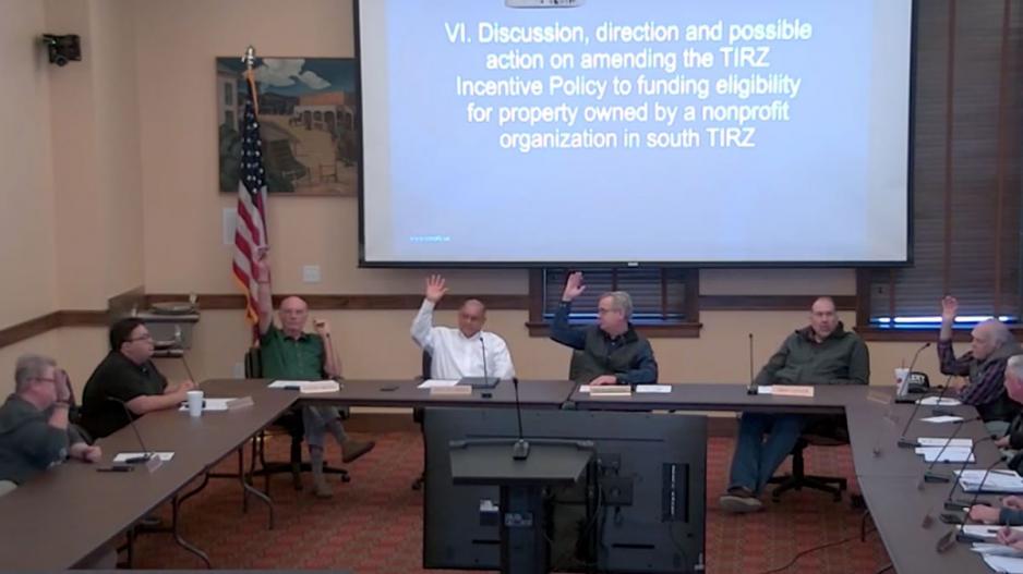 San Angelo TIRZ board members vote 5-3 in favor of extending TIRZ benefits to non-profit organizations. San Angelo TIRZ board members vote 5-3 in favor of extending TIRZ benefits to non-profit organizations.