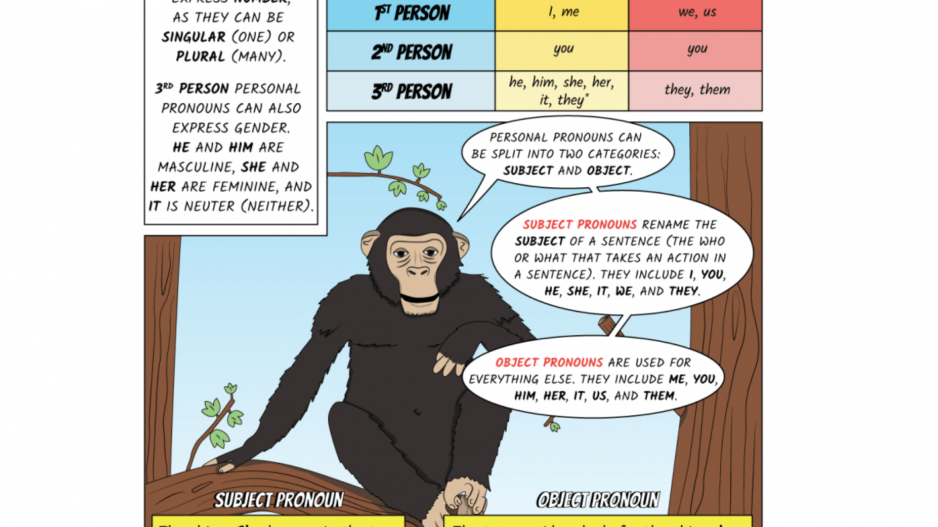Chimp Pronouns (Courtesy/Super ELA) Chimp Pronouns (Courtesy/Super ELA)