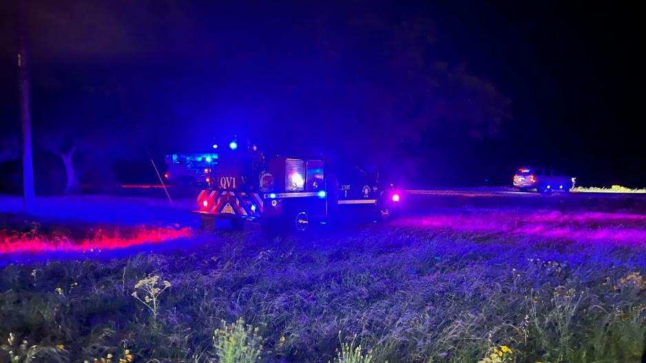 Downed Power Lines and Grass Fire Closes US 87 North of San Angelo Downed Power Lines and Grass Fire Closes US 87 North of San Angelo