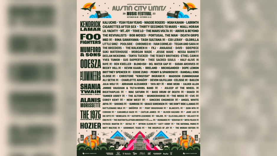 Austin City Limits Lineup 2024 - Talya Shalna