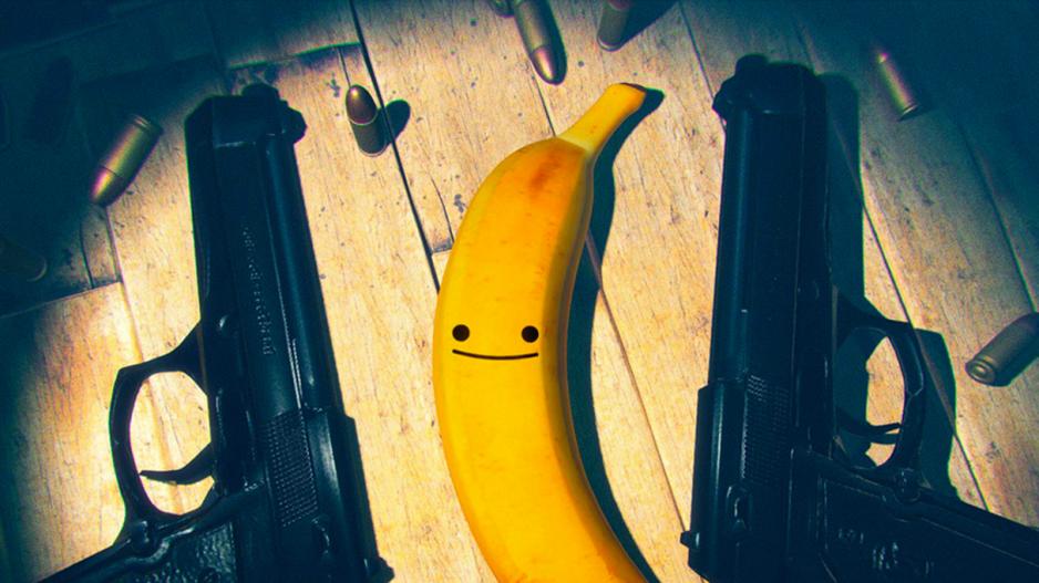 Fake Banana & Guns (Courtesy/GameSpot) Fake Banana & Guns (Courtesy/GameSpot)