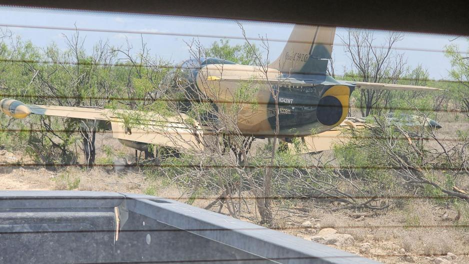 The L-39 Albatros that crashed on the Rocker B Ranch The L-39 Albatros that crashed on the Rocker B Ranch