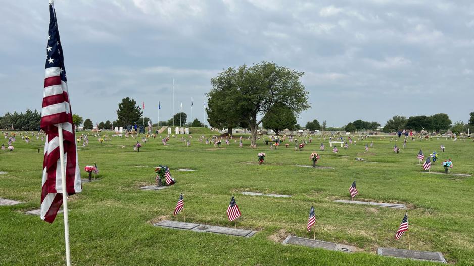 The Veterans' Field in Lawnhaven Memorial Gardens in southeast San Angelo. The Veterans' Field in Lawnhaven Memorial Gardens in southeast San Angelo.