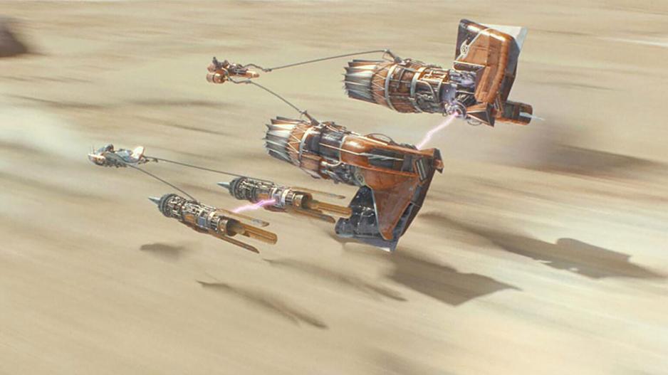 Pod Racing (Courtesy/starwars.com) Pod Racing (Courtesy/starwars.com)