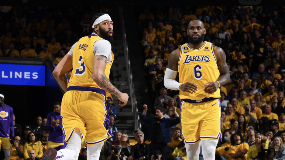 Lakers Anthony Davis and Lebron James Lakers Anthony Davis and Lebron James