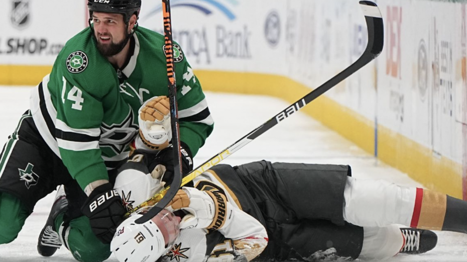 Stars Jamie Benn and Golden Knights Mark Stone Stars Jamie Benn and Golden Knights Mark Stone
