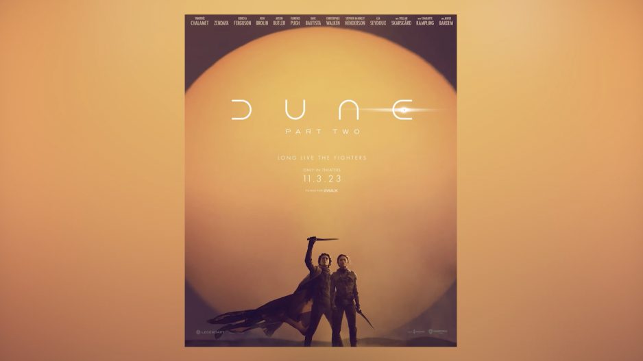 Dune Part Two Poster Dune Part Two Poster