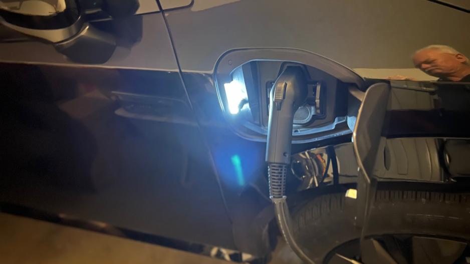 Charging an EV at Home (LIVE! Photo Yantis Green) Charging an EV at Home (LIVE! Photo Yantis Green)