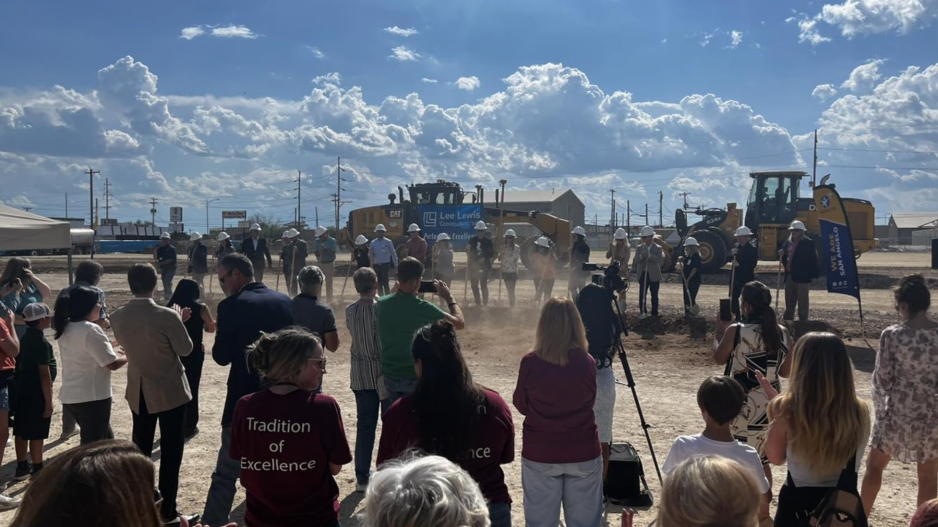 San Angelo ISD Celebrates Ground Breaking at McGill Elementary School