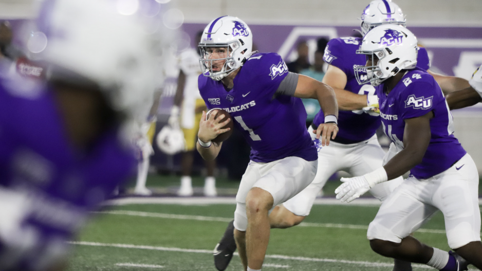 Former Central Bobcats Quarterback and Current ACU Quarterback Maverick McIvor Former Central Bobcats Quarterback and Current ACU Quarterback Maverick McIvor