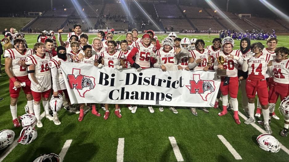2023 Bi-District Champions Miles Bulldogs 2023 Bi-District Champions Miles Bulldogs