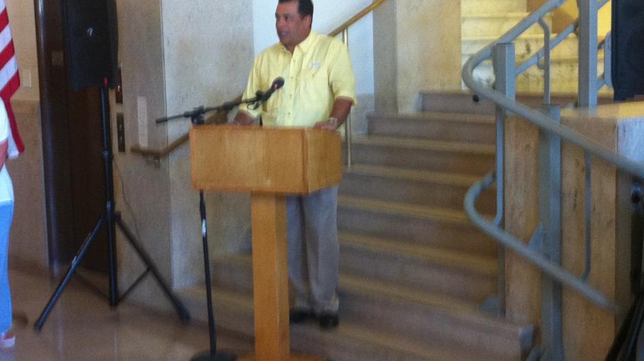 Then-San Angelo Chief of Police Tim Vasquez in 2015 Then-San Angelo Chief of Police Tim Vasquez in 2015